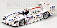 Audi R8 Lemans 2004 Letho Werner Pirro #2 Champion Racing 1:43 Minichamps