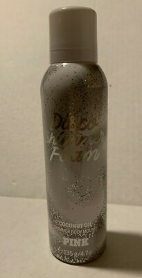 New Victoria's Secret Disco Shimmer Foam Coconut Oil Shimmer Body Mousse