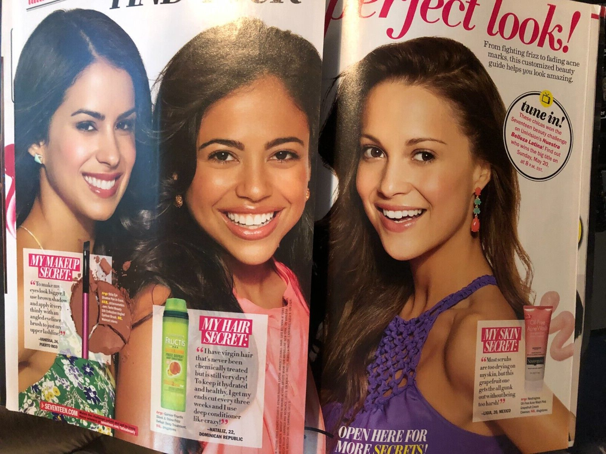 Lot of 2 Seventeen Magazines for December 2011/January 2012