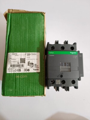 SCHNEIDER ELECTRIC TESYS D LC1D80FW 125AMP COIL VOLTAGE 110VDC CONTACTOR
