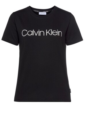 Calvin Klein Damen T-Shirt in schwarz  3XL(46), 4XL(48), 5XL(50), 6XL(52)  NEU