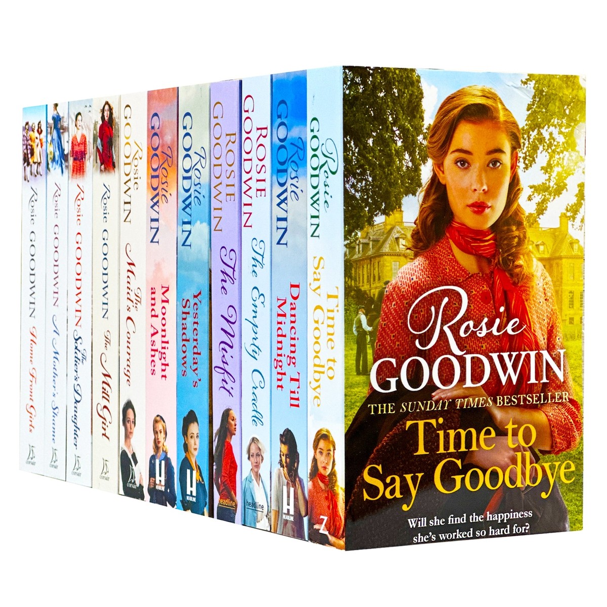 Rosie Goodwin 11 Books Collection Set (Dancing Till Midnight