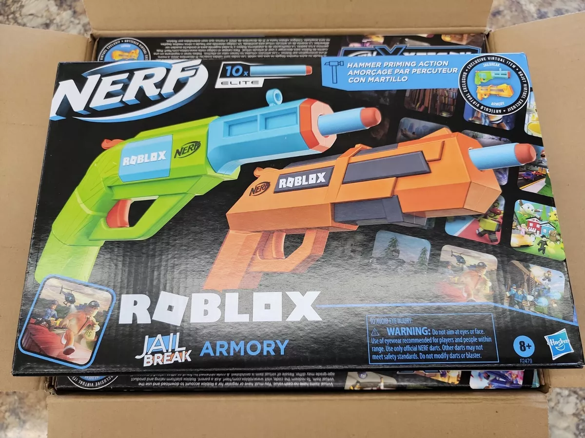 Case Of 6 Nerf Roblox Jailbreak Armory Blasters