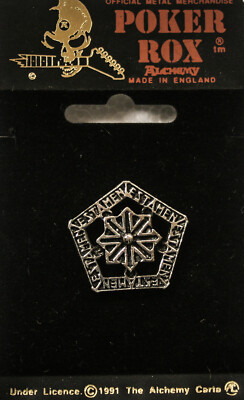 Poker Rox Testament Pin Clasp Rare!! PC223 | eBay