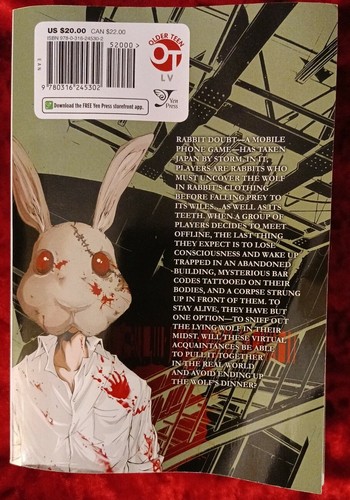 DOUBT - Vol. 1 & 2 Manga by Yoshiki Tonogai: Rabbit Doubt - A Mobile Phone Game - Picture 3 of 9