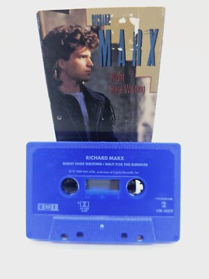Richard Marx : Right Here Waiting  Cassette Single Soft Pop Rock 