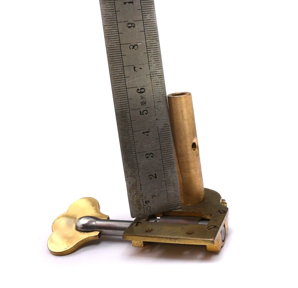 Upright  Bass Peg Metal Body 3/4 4/4 Big wheel String Winder Adjuster Tuning - Image 4 of 4