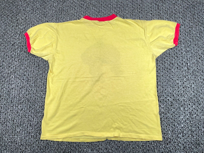 1975 Fantastic Four The Thing Ringer T-Shirt Adult Large (XL Tag 