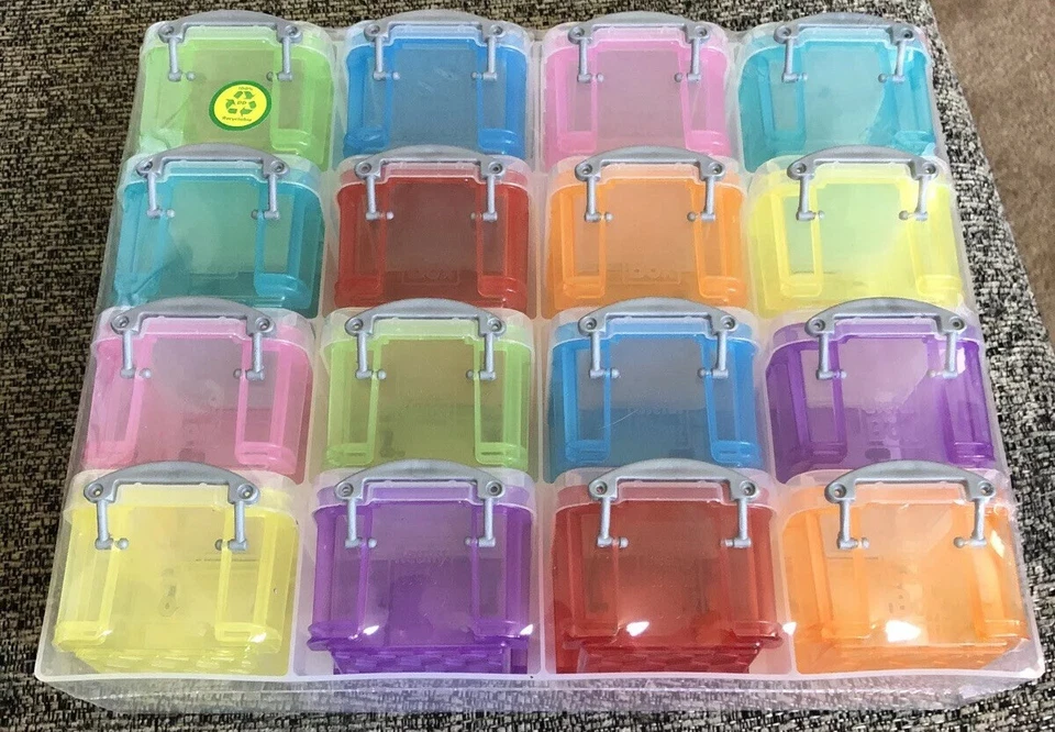 Really Useful Box 16 Storage Organisers 0.14 Litre - Color: Bright-NIP - Image 2 of 4