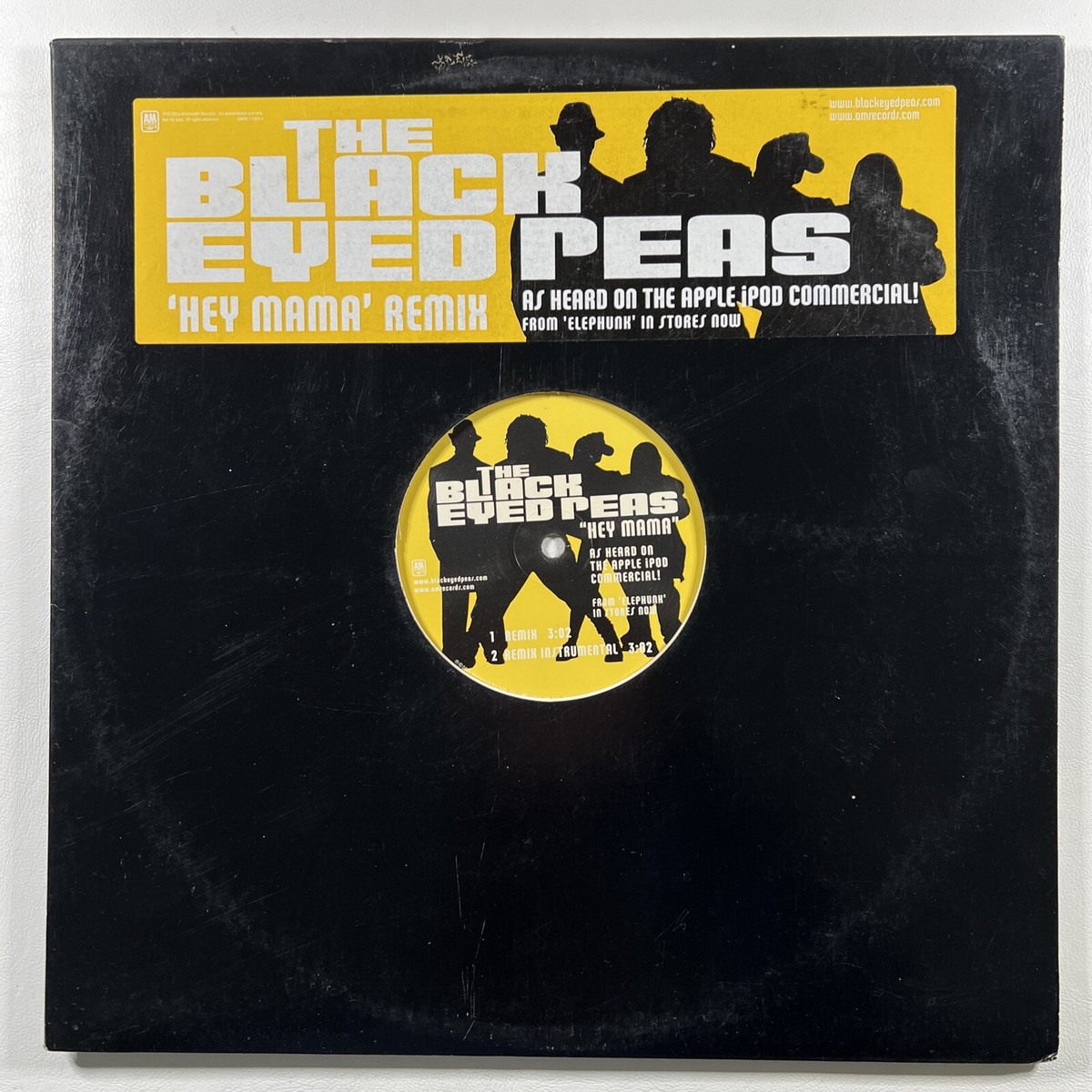 The Black Eyed Peas “Hey Mama (Remix)” Single 12”/A&M (EX) 2003 | eBay The Black Eyed Peas “Hey Mama (Remix)” Single 12”/A&M (EX) 2003 | eBay