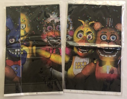 2 Stück Five Nights At Freddy’s Kunststoff Tischdecken
