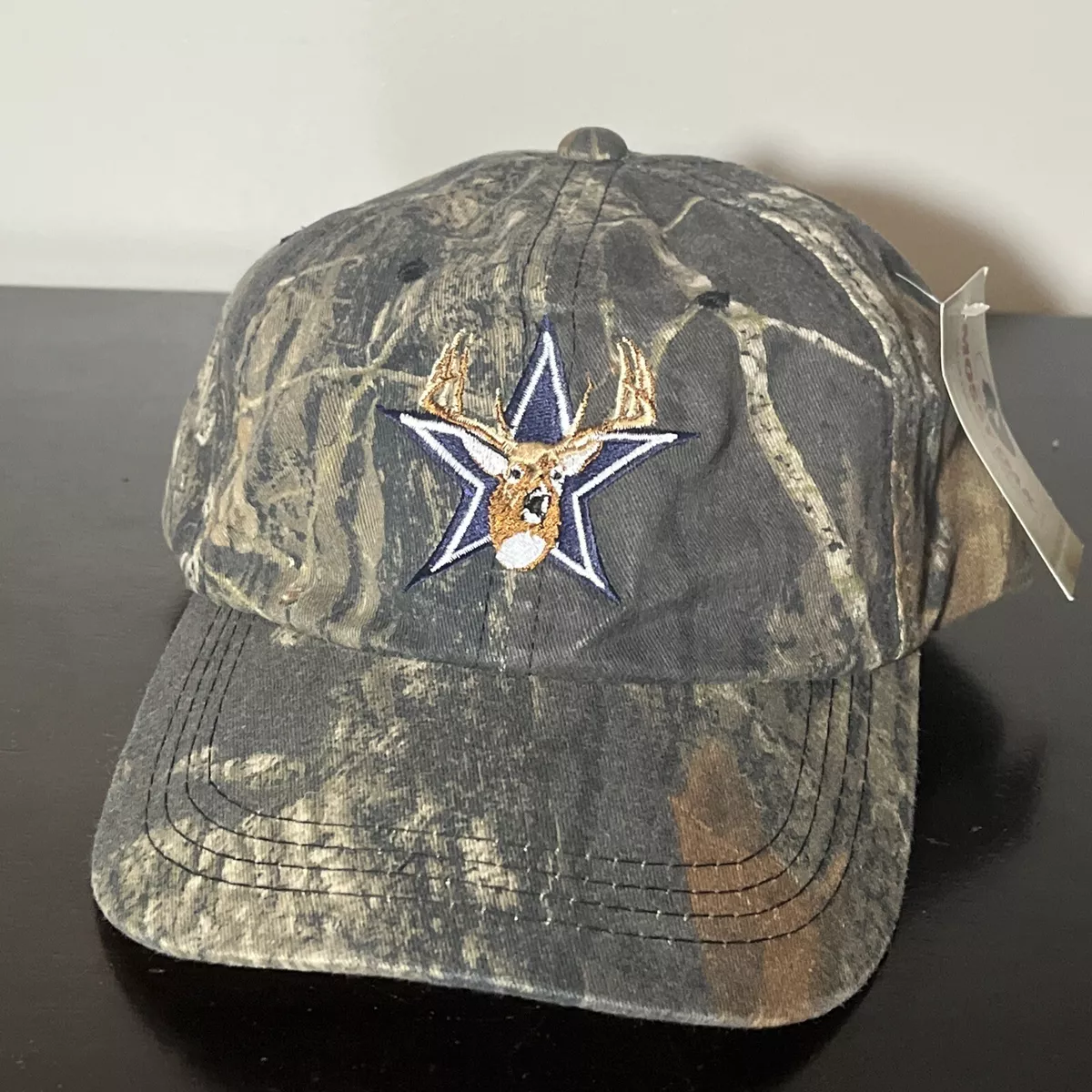 Dallas Cowboys Mossy Oak CAMO Hat Flex-Strap Adjustable Buena Vista Ranch