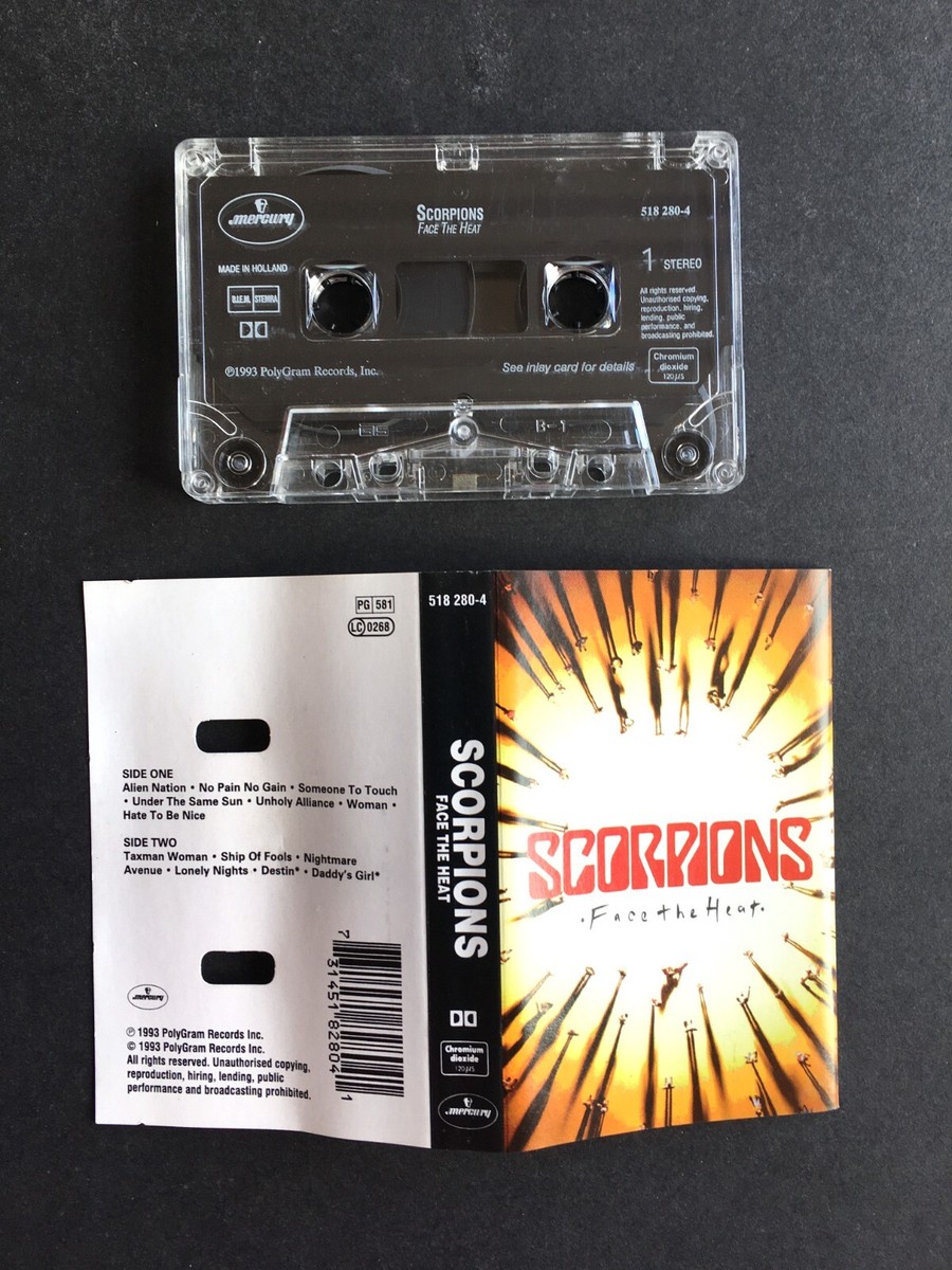 Scorpions - Face The Heat - Cassette Tape 5182804 | eBay