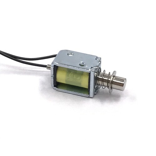 DC 3V 5V 6V Push Pull Through Type Micro Mini Solenoid Electromagnet Stroke 3mm - Picture 6 of 12