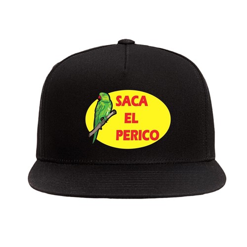 Saca el Perico Funny (SnapBack/Trucker) Hat Heat Pressed-On From Quality Vinyl - 第 2/5 張圖片