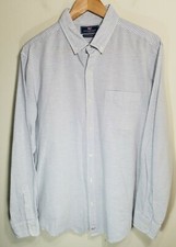 Vineyard Vines Men's Striped Button Shirt Slim Fit Murray Linen Blend Size Large
