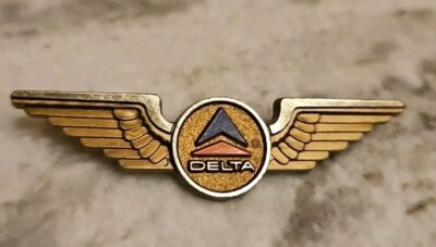 DELTA FLY-TO-USA ピンコレクション Delta Airline Wings Pin Vintage | eBay