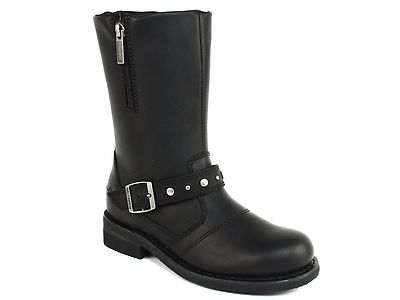 Harley-Davidson motorcycle Black Leather Buckle Boots HARLEY-DAVIDSON® FOOTWEAR Men main image 2