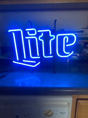 Miller Lite BEER★卓上ネオンサイン電飾ランプライト照明ビンテージ s-l400.jpg