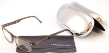 Dsquared2 Authentic Eyeglasses Frame DQ5103 093 Brown Plastic Metal Italy Made