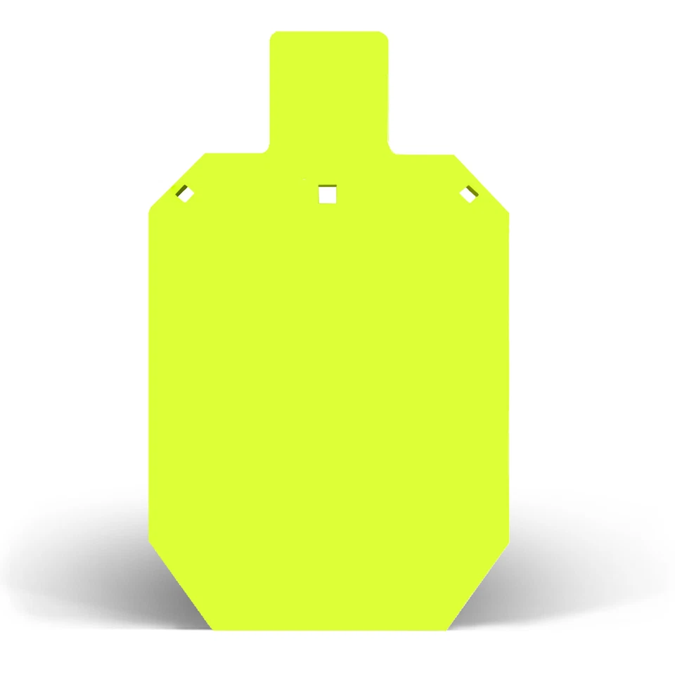 HIGHWILD AR500 Steel Metal Target for Shooting IDPA/IPSC Torso Silhouette - 10"x16"x3/8"
