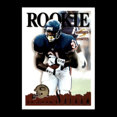Rashaan Salaam 1995 Pinnacle Rookie Chicago Bears #173 R327K 39