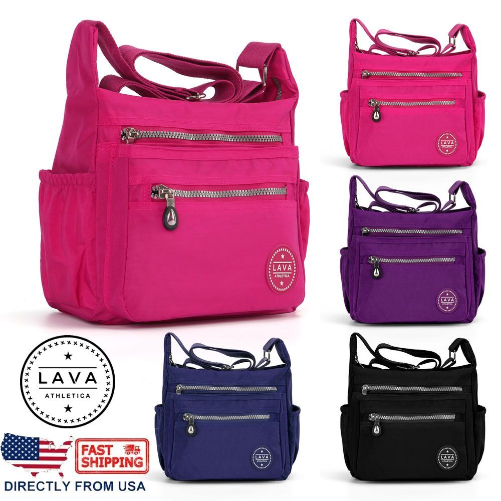 LAVA Waterproof Messenger Cross Body Women Handbag Bag