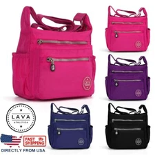 LAVA Waterproof Messenger Cross Body Women Handbag Bag Shoulder Bag Womens Purse