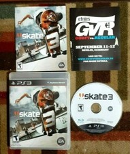 Skate 3 Complete (Sony PlayStation 3, 2010) VG Shape & Tested