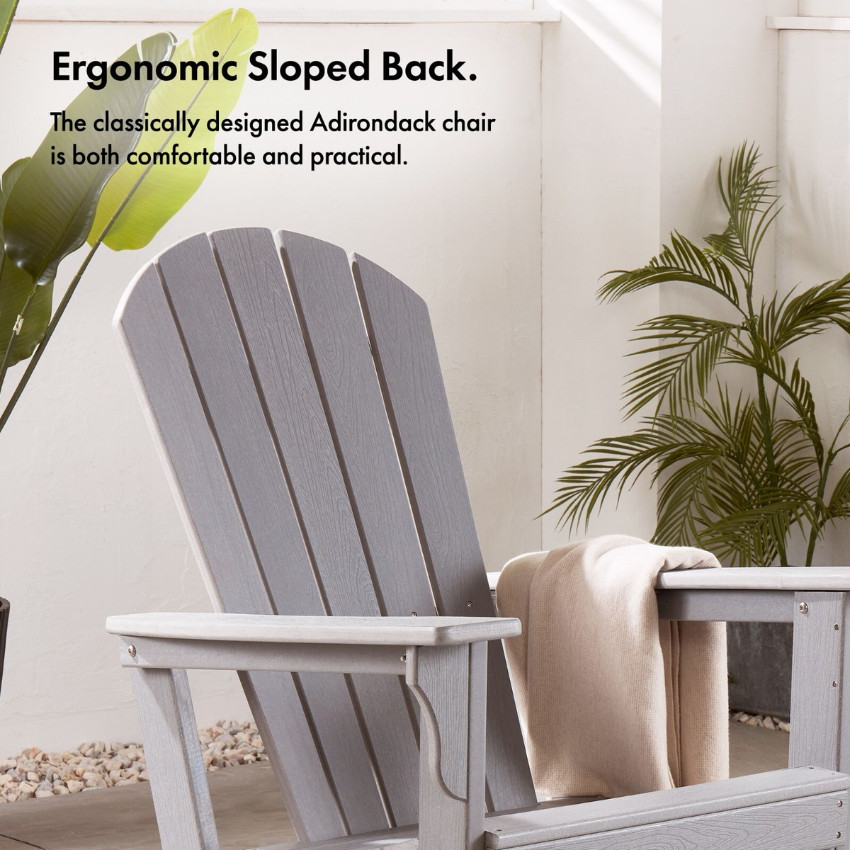 Footstool Plant Theatre Adirondack Chair Rocking Chair Vonhaus