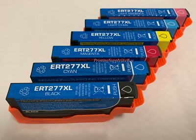  6PK High-Yield 277 277XL Ink For Epson Expression XP750 XP850 XP860 XP950 XP960