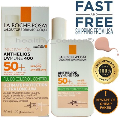 La Roche Posay Anthelios Uvmune 400 Fluide Oil Control Tinted SPF50+ 50 ml