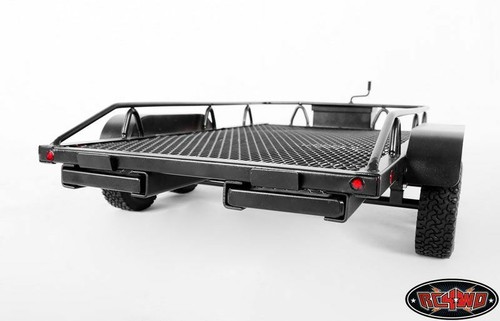 BigDog 1/10 Doppelachsige Waage Auto LKW Schlepper Anhänger Flachbett RC4WD RAMPE Z-H0003 - Bild 8 von 12