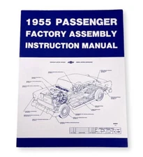 55 Chevy Factory Assembly Instruction Manual 1955 Chevrolet New