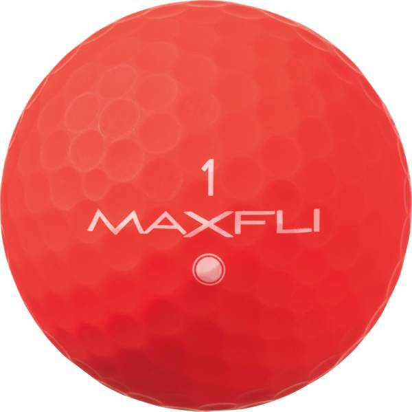 MAXFLI Softfli 12 Matte Red Finish Golf Balls Ultra Low 35 Compression for sale online eBay