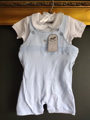NEU - ''Rockabye Baby'' Boutique Jungen Latzhose Set - schneller Verkauf