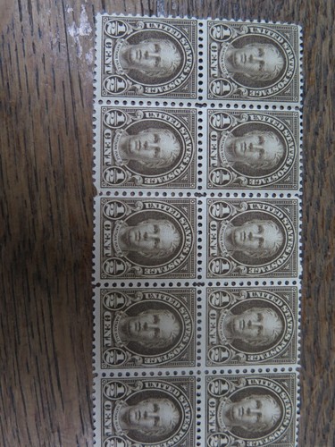 US Block of 16 Stamps (Nathan Hale) 551 - UNCUT 16 IN TOTAL IN GOOD SHAPE - A - Picture 2 of 8