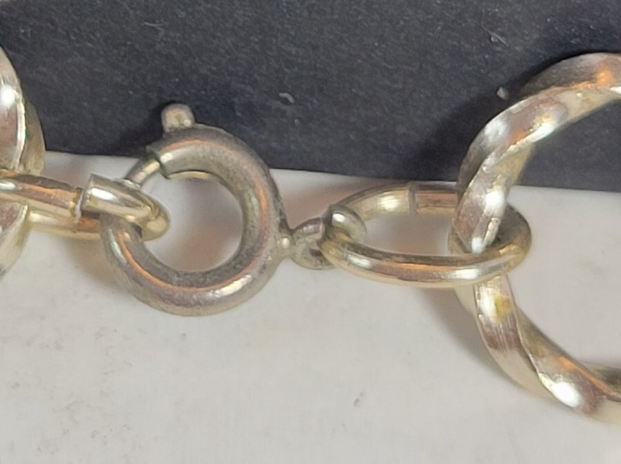 String Wrapped Pink Double Circle Gold Circle,   … - image 6