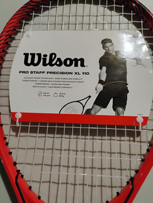 Wilson Pro Staff Precision XL 110 Tennis Racket Air Lite Alloy Power Strings New