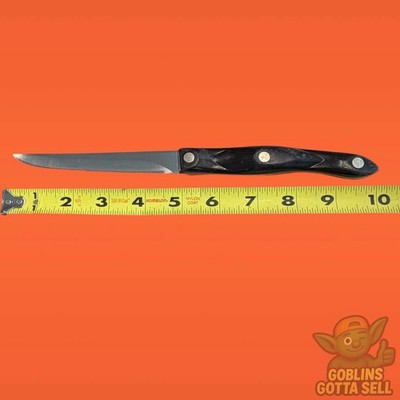 CUTCO 1721 KD Serrated Classic Brown Swirl Handle Trimmer Knife 10 