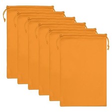 Ski Goggle Bag, Microfiber Snow Goggles Protective Storage Case Sleeve Orange