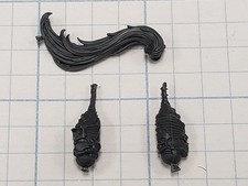Warhammer 30k Legio Custodes Bits Custodian Guard Helmet Heads w Plume 104