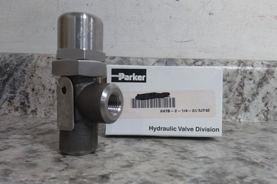 #ad Parker 647B 2 1 4 2 1 4 In NPT Port Connection 4 Max GPM Pressure Control Valve $1999.99