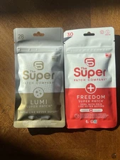 The Super Patch Company:The Lumi Patch & The Freedom Patch Pack Of 28 Patches