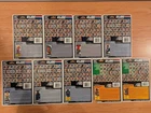 GI Joe ARAH 1988 80s Uncut Back Card File lot Shockwave Rock Roll Viper Hardball