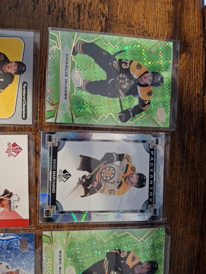 Boston Bruins Lot of 8 Cards As Pictured **Combine Ship ** - Image 4 of 4