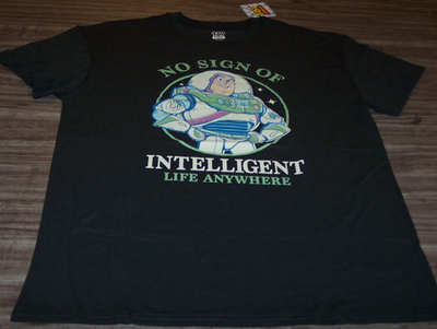 Walt Disney TOY STORY BUZZ LIGHTYEAR T-Shirt MENS LARGE NEW w/ TAG