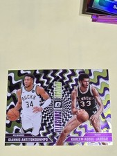 2024-25 Panini Donruss l - Optical Illusions Giannis Ant Kareem Abdul-Jabbar #4