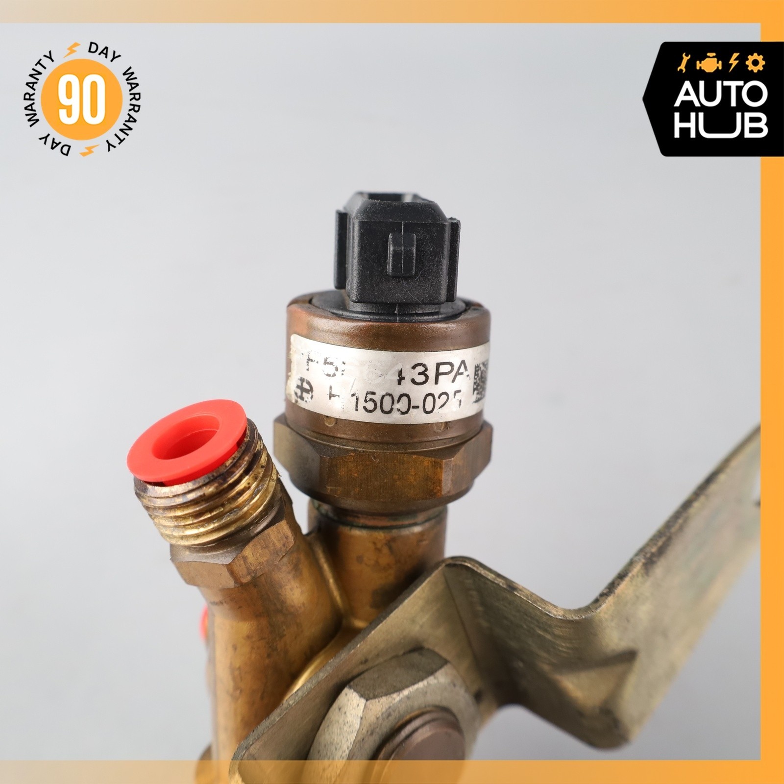 00-06 Bentley Arnage Azure Fuel Rail Pressure Sensor PF56643PA OEM 42k
