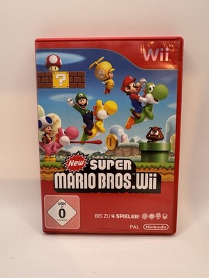 Nintendo Wii New Super Mario Bros. Wii (PAL) 2009, USK 0, Handbuch K-04